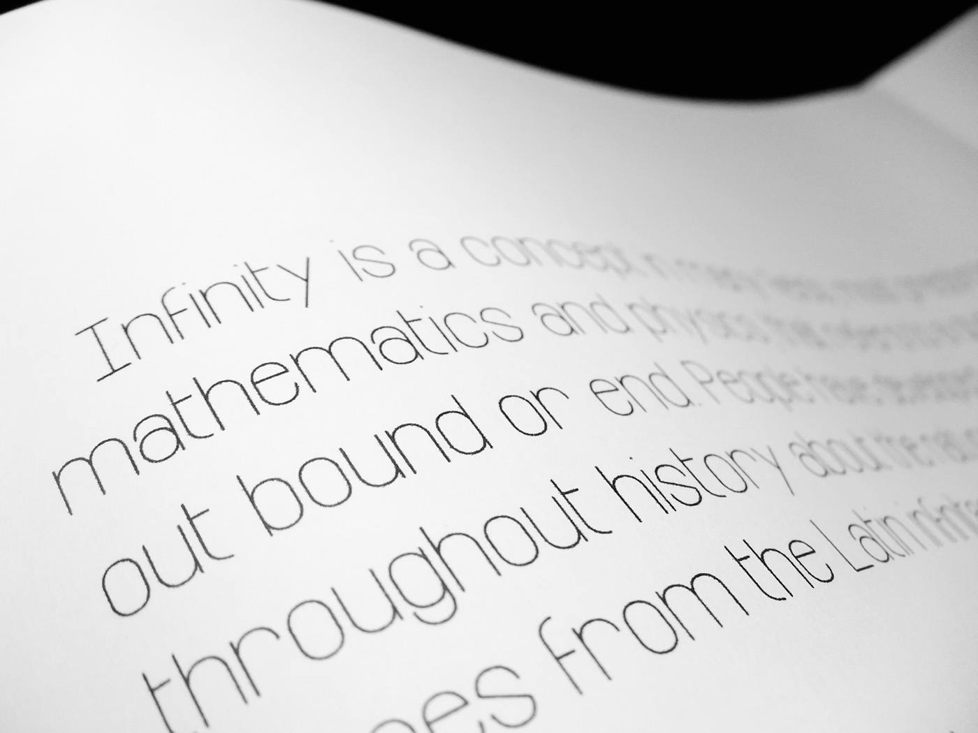 free font Infinity